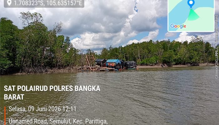 Timgab Temukan Belasan Ponton TI Apung