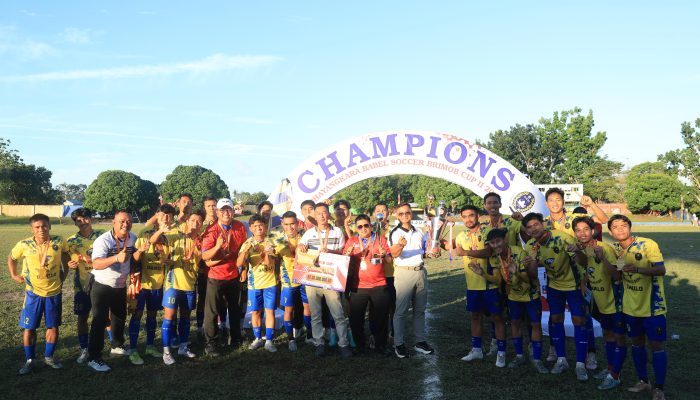 Denis FC X Pemaru Juara Soccer Brimob Cup 2026