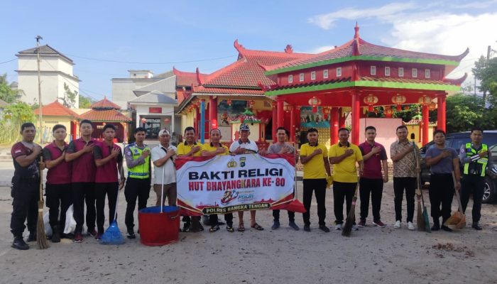 Polres Bangka Tengah Gelar Bakti Religi