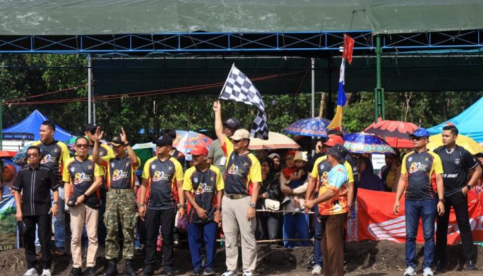 Kapolda Angkat Bendera Start Fun Grasstrack