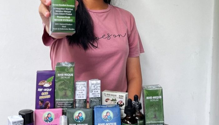 Niken Olah Resam dan Kulit Kakao Jadi Produk Kesehatan