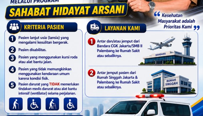 Pemprov Babel Fasilitasi Ambulans Gratis 24 Jam