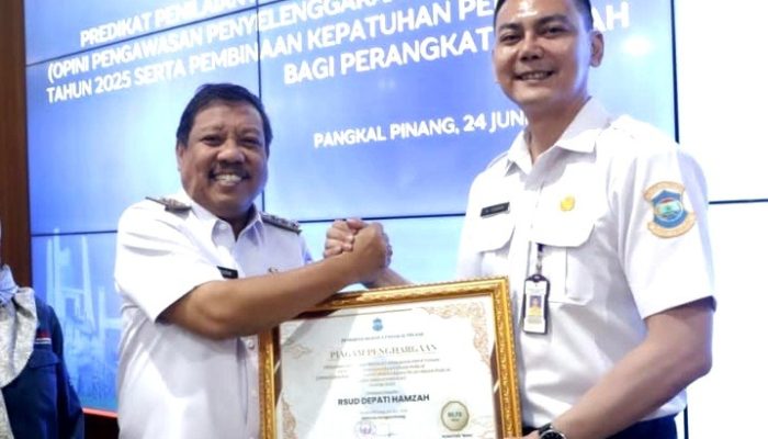 Bukti Pelayanan RSUD Depati Hamzah Sesuai Standar