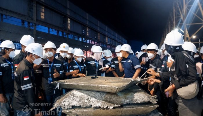Mahasiswa Belajar Proses Pengolahan dan Pemurnian Timah