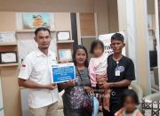 PT TIMAH Bantu Biaya Pengobatan Zilvina Adelia Azelia