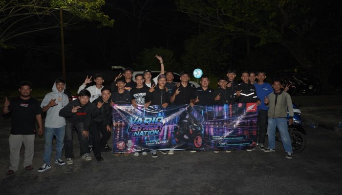 Satukan Pecinta Vario di Jalanan Pangkalpinang