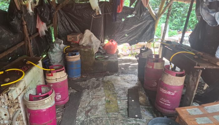 Polisi Grebeg Tempat Pengoplosan LPG Bersubsidi