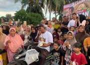 Warga Antusias Ikuti Lomba Makan Durian Bersama Honda Babel