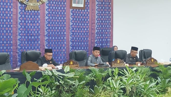 Dipimpin Hendra Yunus, Ini Agenda Rapat Paripurna DPRD Bangka