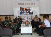 Kunjungan Kapolres Perkokoh Sinergitas TNI-Polri