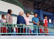 Dessy Hadir di Stadion Depati Amir