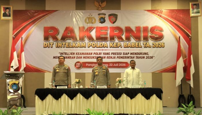 Kapolda Buka Rakernis Direktorat Intelkam Tahun 2026