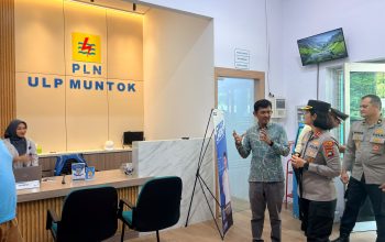 Kapolres Kunjungi Kantor PLN ULP Mentok