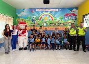 Puluhan Murid TK Kasih Dapat Kejutan Spesial dari Honda Babel