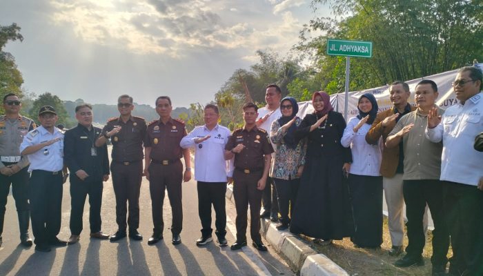 Nama Jalan Adhyaksa Simbol Penting Penegakan Hukum