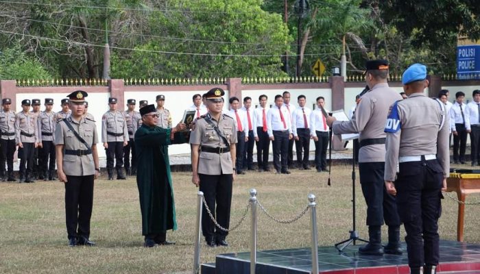 Iptu Wardiansyah Resmi Menjabat Kapolsek Koba