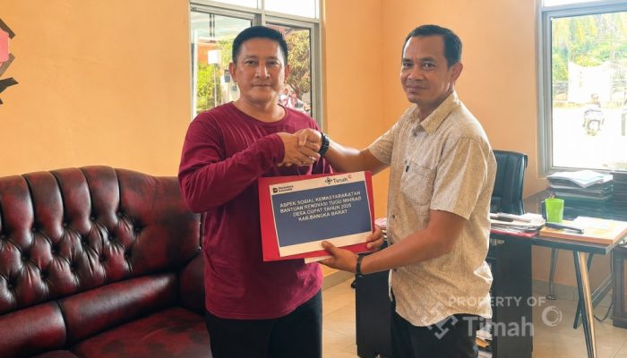 PT TIMAH Dukung Pengembangan Sarana Publik