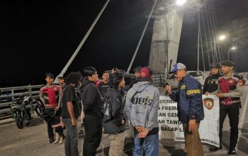 Patroli Malam Antisipasi Potensi Tindak Pidana 3C, Hingga Balapan Liar