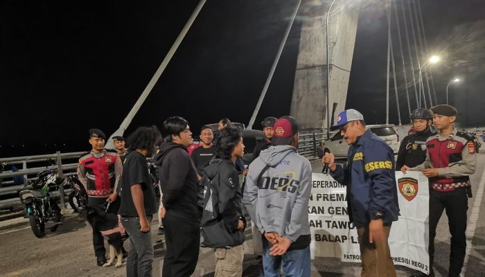 Patroli Malam Antisipasi Potensi Tindak Pidana 3C, Hingga Balapan Liar