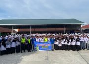 Personel Polres Bangka Masuk Sekolah