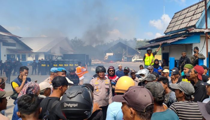 Kapolda Soroti Unras Anarkis di Belitung Timur