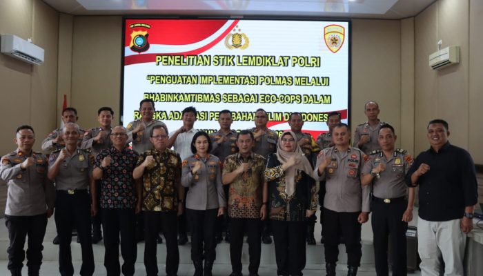 Teliti Peran Bhabinkamtibmas sebagai Eco-Cops