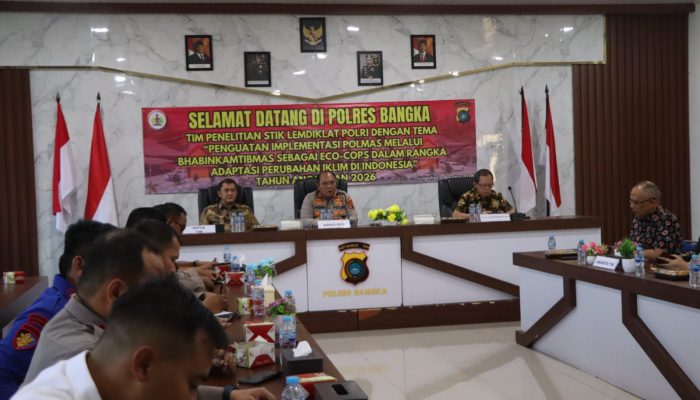 Bahas Penguatan Peran Bhabinkamtibmas sebagai Eco-Cops