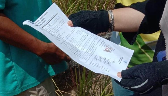 Petani Benarkan Tim Pemkab Basel Turun ke Lapangan