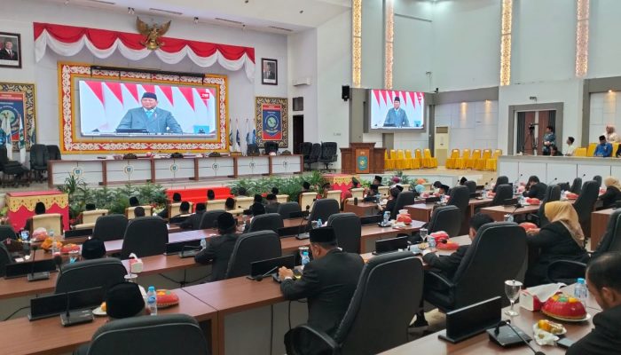 Beliadi Pimpin Rapat Paripurna Istimewa