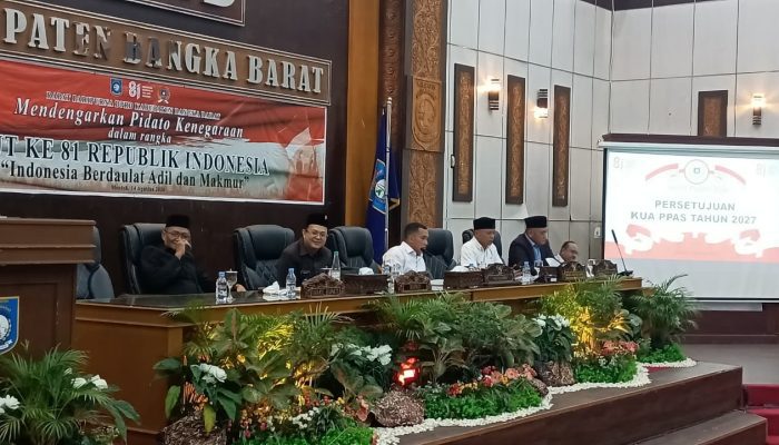 KUA-PPAS APBD Tahun 2027 Disepakati