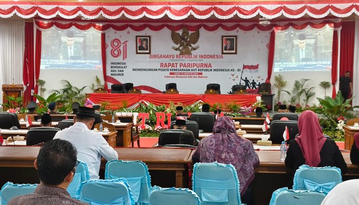 DPRD Kabupaten Bangka Gelar Rapat Paripurna Istimewa