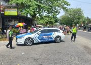 Personel Polres Bangka Amankan Pawai HUT Kemerdekaan