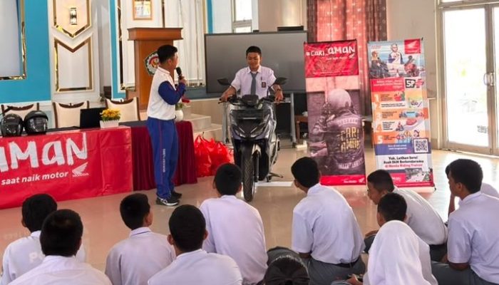 Honda Babel Ajak Pelajar #Cari_Aman di Jalan