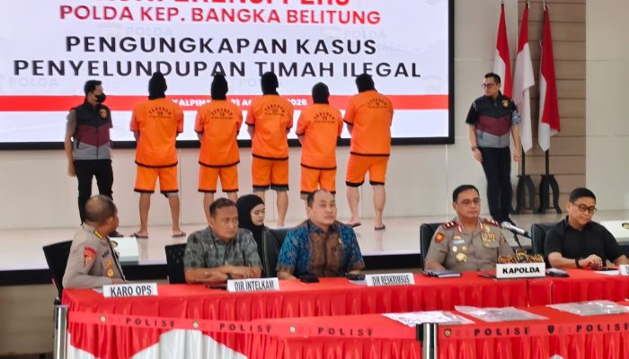 Aparat Gagalkan Penyelundupan 90,151 Ton Pasir Timah