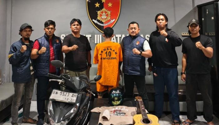 Nekat Curi Motor, Residivis Ini Ditangkap Tim URC Jatanras