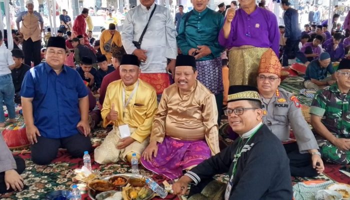 Ribuan Dulang Tersaji di Masjid Raya Tuatunu