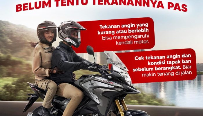 Cek Tekanan Ban Sebelum Berkendara
