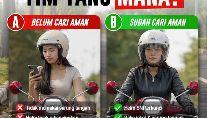 Honda Ajak Pengendara Utamakan Keselamatan