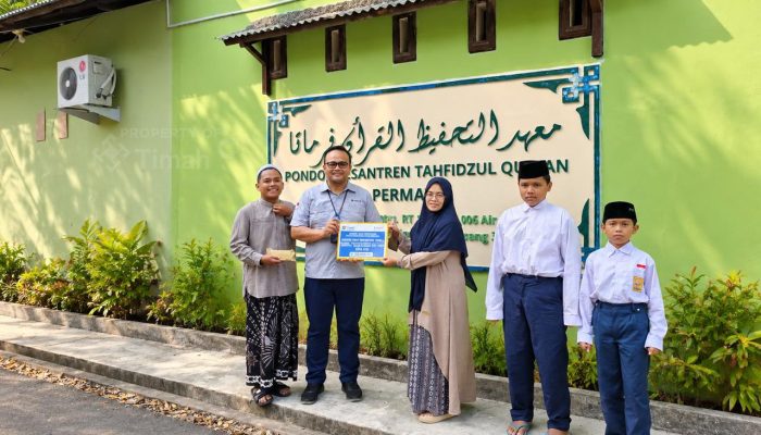 PT TIMAH Bantu Sarana Belajar Pesantren  Tahfizhul Qur’an Permata