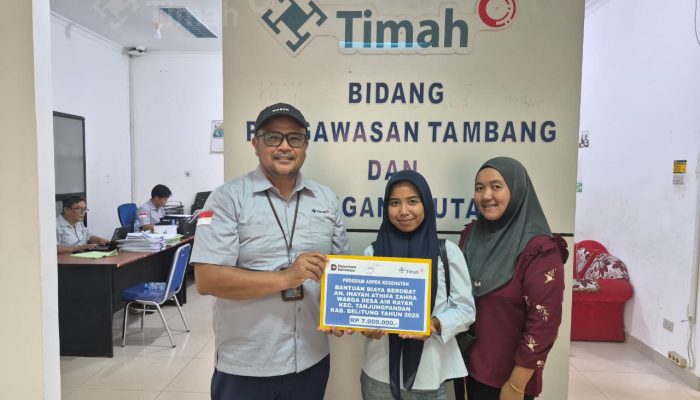 PT TIMAH Dukung Biaya Pengobatan Anak di Belitung