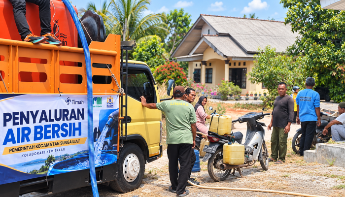 Kolaborasi Penuhi Kebutuhan Air Bersih