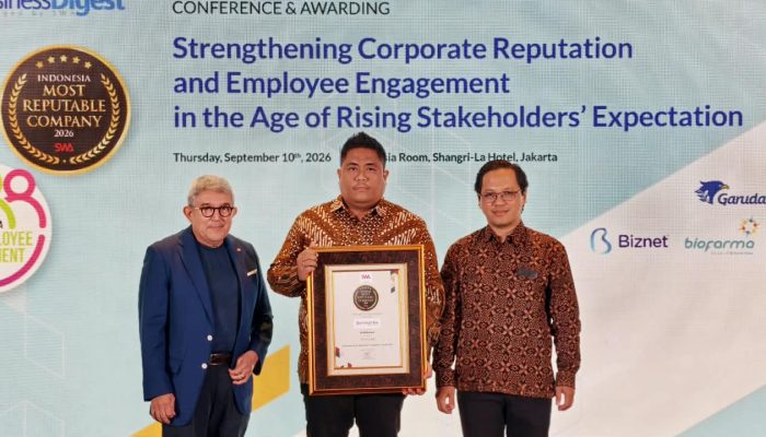 FIFASTRA Raih Indonesia Most Reputable Companies Award 2026