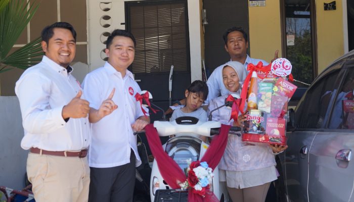 Honda Babel Berikan Layanan Senyum Satu Hati