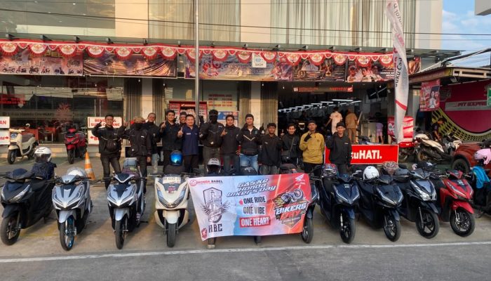 Menuju Honda Bikers Day Regional Sumatera 2026