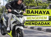 Pengendara Perlu Waspadai Bahaya Mengerem Mendadak