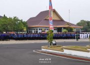 Ratusan Peserta Ikut Upacara
