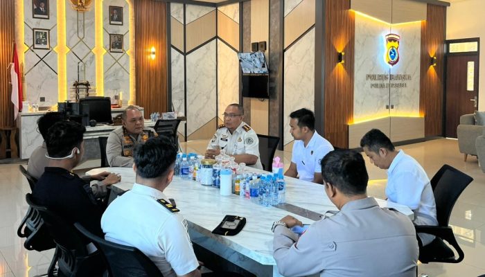 Kapolres Bangka Terima Kunjungan Kalapas Sungailiat