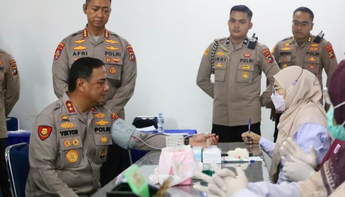 Ditlantas Polda Babel Gelar Donor Darah