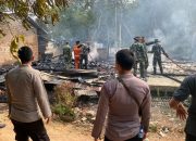 Polisi Selidiki Kebakaran 5 Rumah di Desa Cupat
