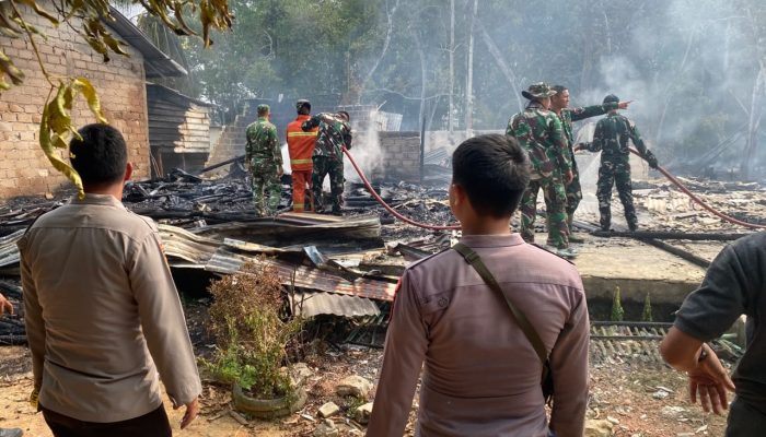 Polisi Selidiki Kebakaran 5 Rumah di Desa Cupat